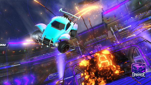 A Rocket League car design from llJahPodll