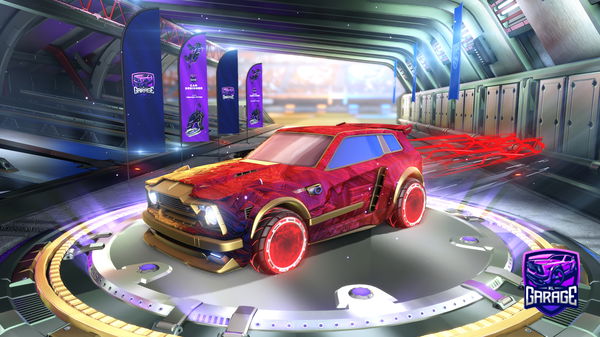 A Rocket League car design from Lawdripp