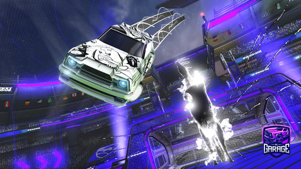 A Rocket League car design from Forsaken_SSG