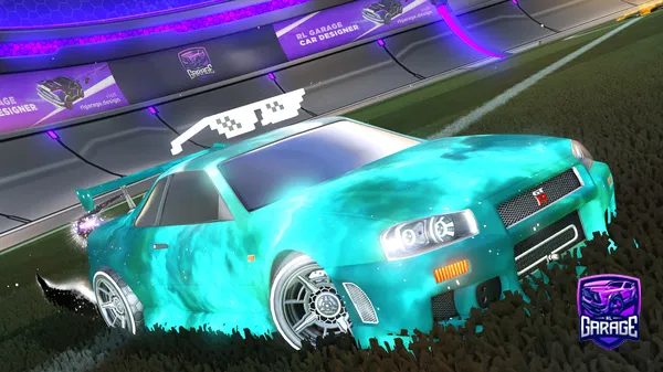 A Rocket League car design from musty_75