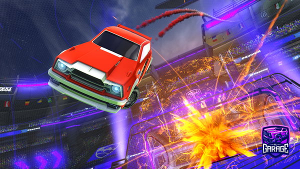 A Rocket League car design from gotitit