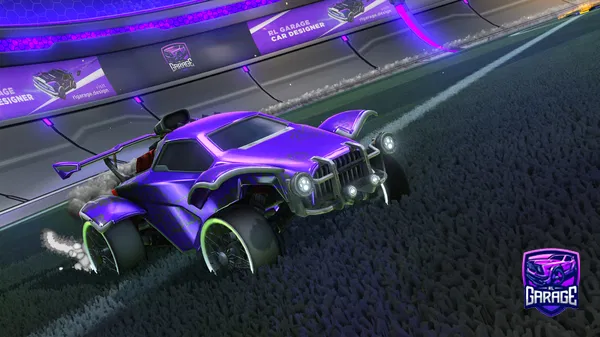 A Rocket League car design from GoBlitzy