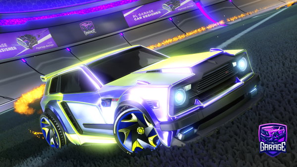 A Rocket League car design from sscdtho