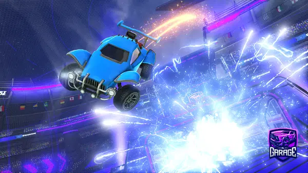 A Rocket League car design from Meatloafitalism