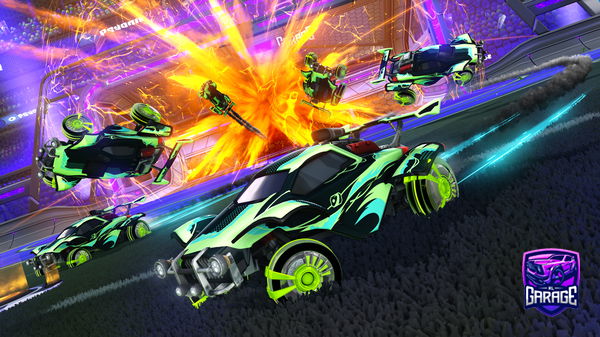 A Rocket League car design from JayKay99