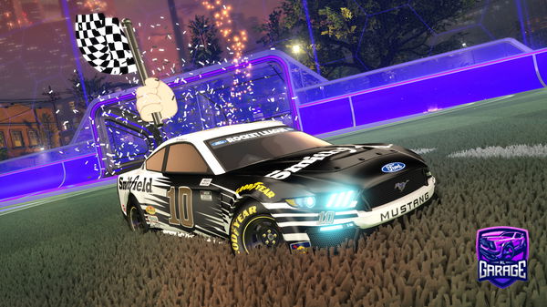 A Rocket League car design from Novyiis