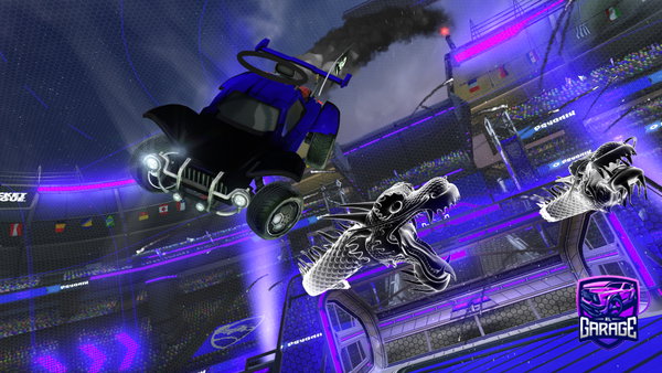 A Rocket League car design from MarThunder