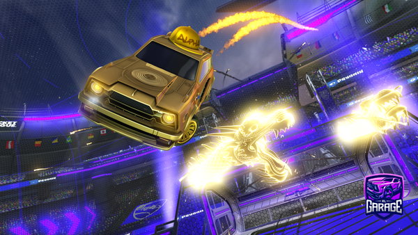 A Rocket League car design from Mxrino7835