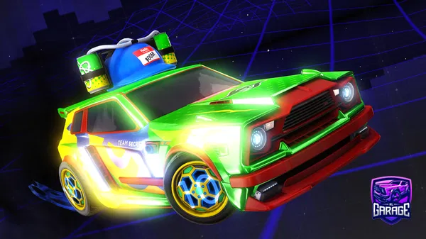 A Rocket League car design from YS-AeroAlpha