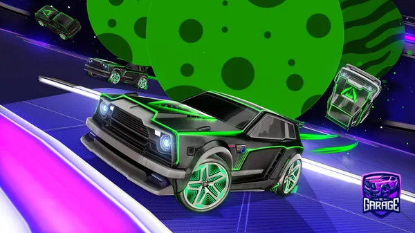 A Rocket League car design from Raynav82