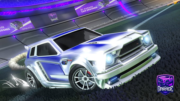 A Rocket League car design from HORT_ZEMO