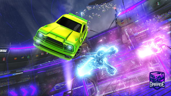 A Rocket League car design from Ayanx_