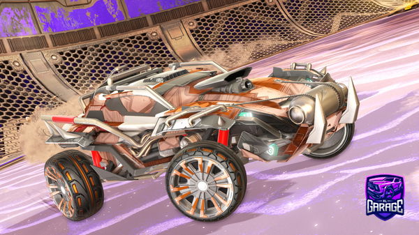A Rocket League car design from T-Crafter