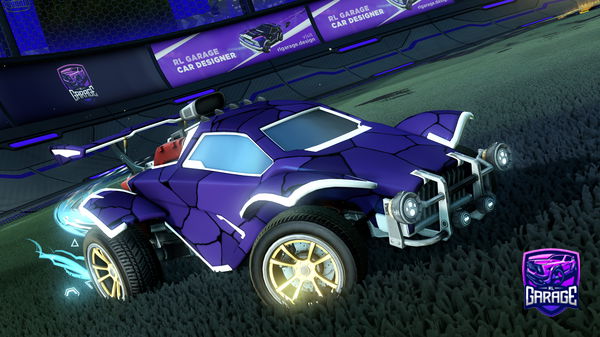 A Rocket League car design from maksk94v2