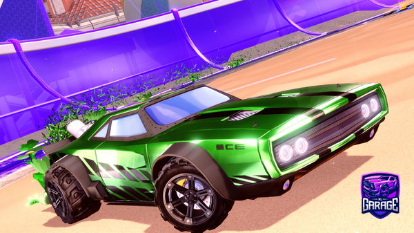 A Rocket League car design from freexi