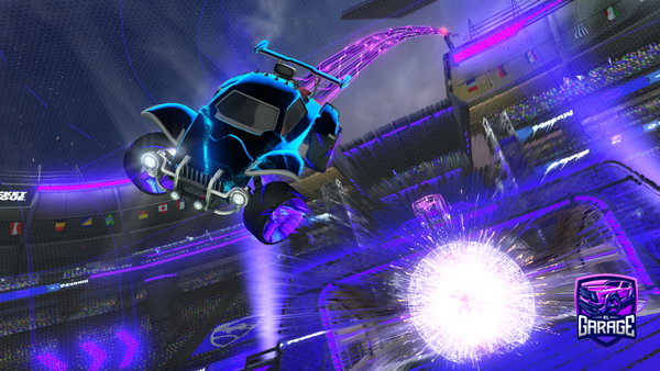 A Rocket League car design from Feldjer