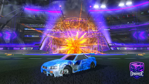 A Rocket League car design from Owensnm19