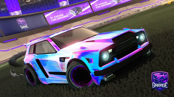 A Rocket League car design from azzyro