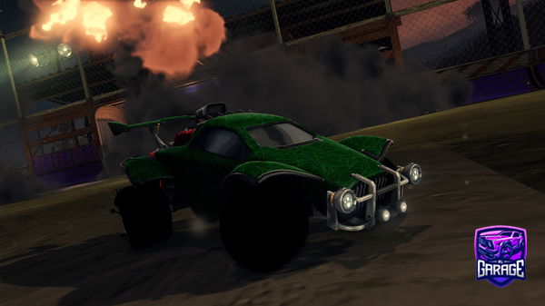 A Rocket League car design from oxyclean_