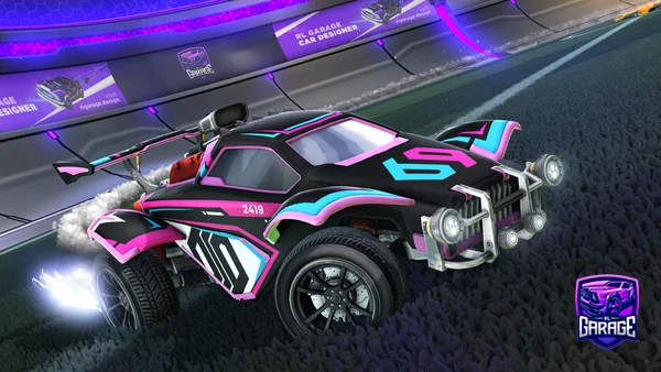 A Rocket League car design from Azza_RL