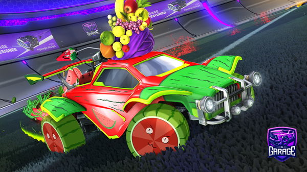 A Rocket League car design from Jaimeplayz1