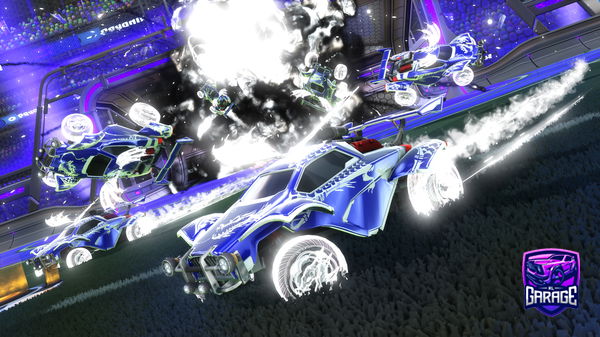 A Rocket League car design from Superninja08