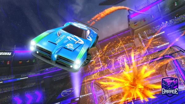 A Rocket League car design from SeWaGE7419