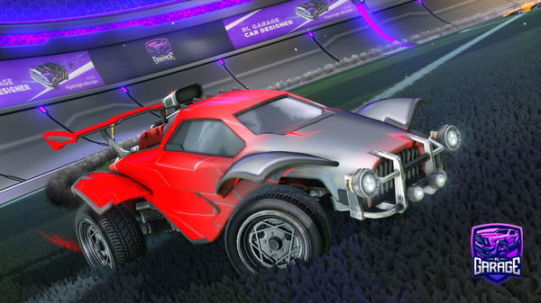 A Rocket League car design from Kwagga73