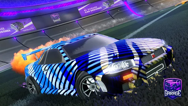 A Rocket League car design from 10010017