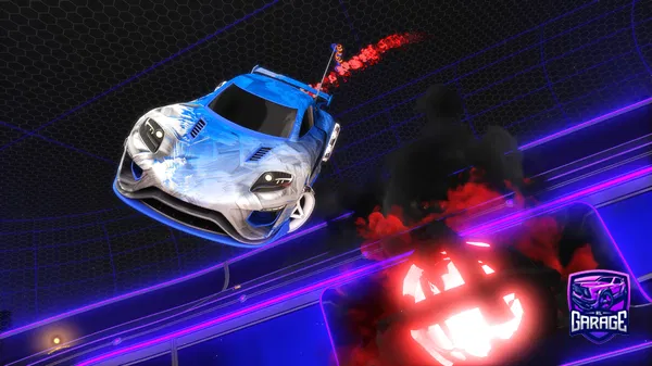 A Rocket League car design from WaterlemonYT