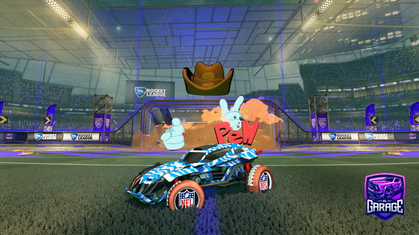 A Rocket League car design from Bogusz