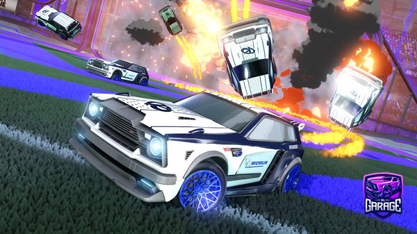 A Rocket League car design from Walopz