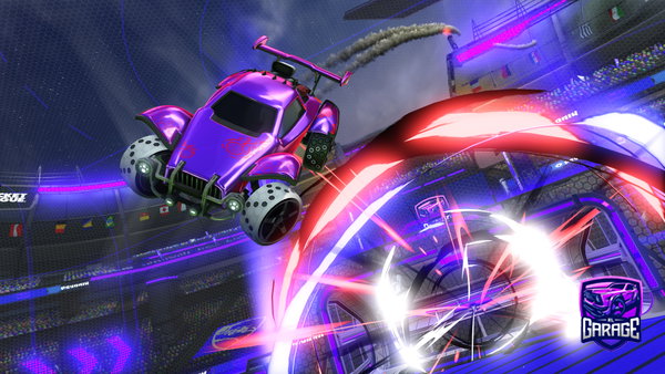 A Rocket League car design from Andresguitar10