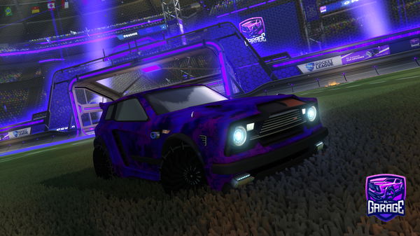 A Rocket League car design from artinus