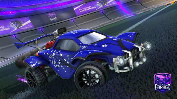 A Rocket League car design from Sp33dD3monX8