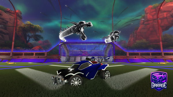 A Rocket League car design from RusinaRacing