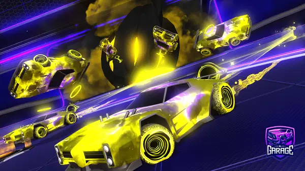 A Rocket League car design from TopBinner