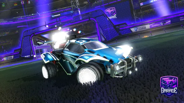 A Rocket League car design from Cayza