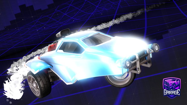 A Rocket League car design from steben
