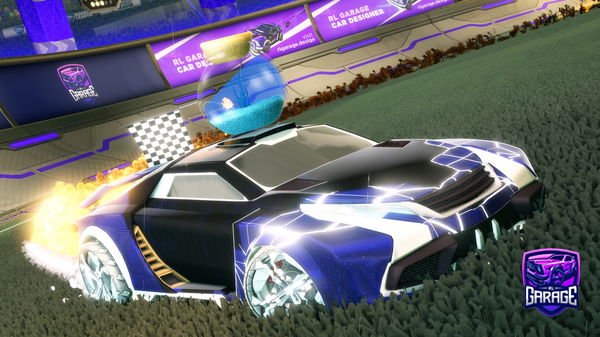 A Rocket League car design from imot-rm