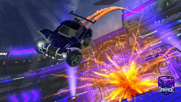 A Rocket League car design from SmokeMan