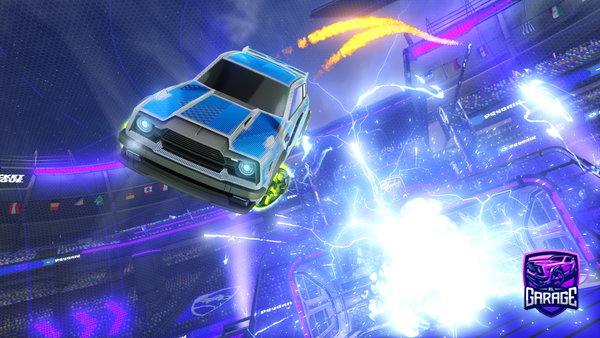 A Rocket League car design from SrPotero