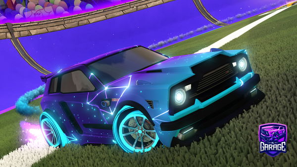 A Rocket League car design from Wildside_og