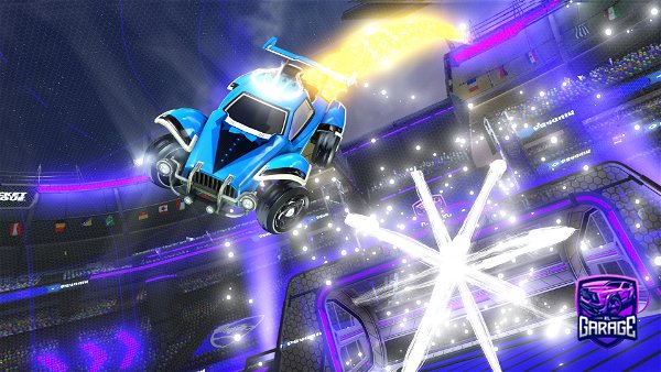 A Rocket League car design from mazzacotto