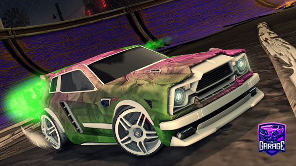 A Rocket League car design from DeepTerror42