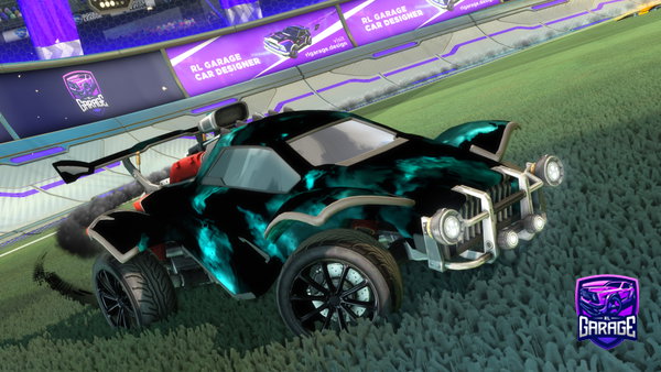 A Rocket League car design from Stenergie