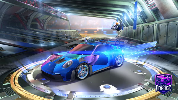 A Rocket League car design from SpeltItWrong