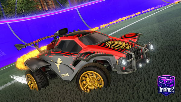 A Rocket League car design from krvr_