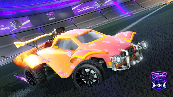 A Rocket League car design from RimzyYoutube