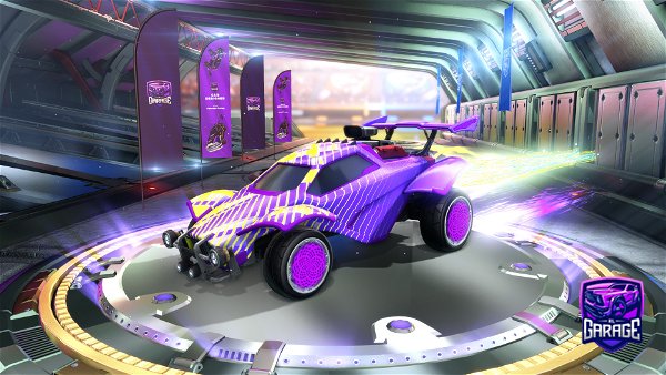 A Rocket League car design from Shaftstyle